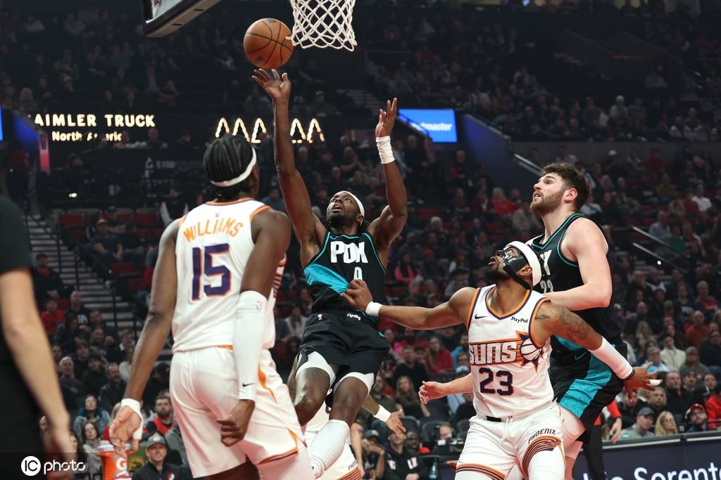 吉莱斯皮30+10克林根14+15 太阳送开拓者6连败